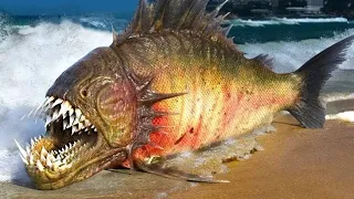 Самая Опасная Рыба, у Которой 555 Зубов Во Рту
