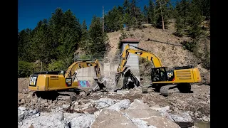 Rattlesnake Creek Dam demolition