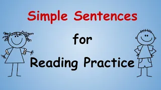 Simple Sentences | Reading Sentences | Kindergarten & Grade 1