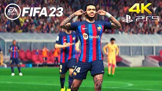 FIFA 23 - Barcelona vs. Atlético de Madrid Full Match. | PS5 Gameplay [ 4K HDR ]
