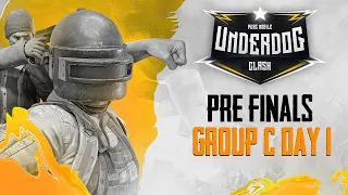 PUBG MOBILE UNDERDOG CLASH PRE FINALS  GROUP C DAY 1 | 300K PRIZEPOOL | PUBG MOBILE LIVE