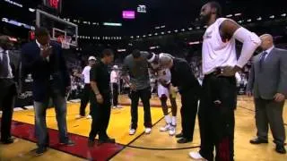 LeBron James Carried Off the Floor in fourth quarter with Heavy pain