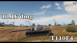 World of Tanks T110E4 - 10.1k damage 8 kills 1vs4 - Prokhorovka – Standard