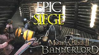 Mount & Blade 2: Bannerlord | PROPER SIEGE BATTLE | EMPIRE vs. VLANDIA