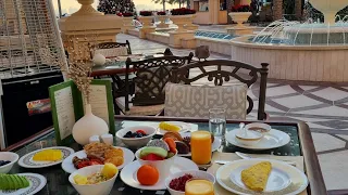 Most Luxurious Breakfast Of My Life! Le Jardin Raffles The Palm Jumeirah Dubai UAE 🇦🇪