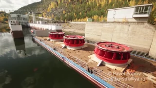 The only Russian shiplift/Единственный в России судоподъемник