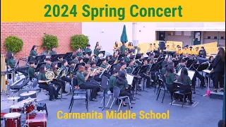 2024 Carmenita Middle School Spring Concert