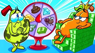¡Me hice millonario con un dólar! || Gira la ruleta y gana la lotería