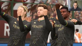 Salernitana - Venezia My reactions and comments FIFA 22