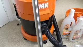 Vax 121 Multipurpose Vacuum Cleaner Unboxing & Brief Demonstration