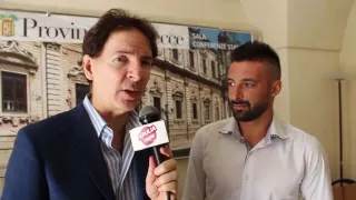 Social Summer Trophy conferenza stampa con Chevanton e Pasquale Bruno