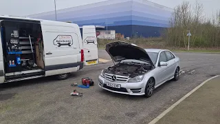 My Customer Bought This Cheap Mercedes C250 CDI With A Blocked DPF
