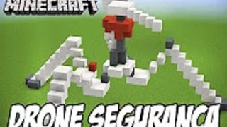 Minecraft: Como fazer um DRONE GIGANTE!! MANY