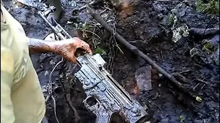 STG 44 FOUND IN A SWAMP / WW2 METAL DETECTING