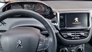 Peugeot 208 RCC radio RESTART