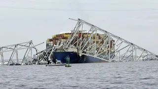 Baltimore residents in shock after bridge-ship collision | AFP