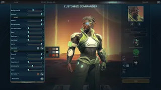 Age of Wonders Planetfall - Commander Customization - Customize Commander Character - All 5 Races