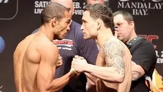 Jose Aldo vs Frankie Edgar UFC 156 FaceOff