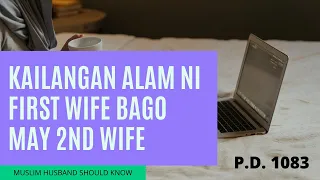 ALAM DAPAT ITO NG FIRST WIFE | Muslim Code of the Philippines