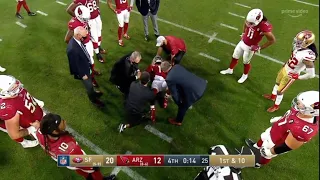 DeAndre Hopkins, Kyler Murray Both Get Injured Vs The 49ers | NFL Week 16