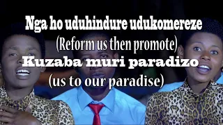 My lord by New singers Choir  SDA  Muganza from cyangugu RWANDA