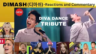 CRAZINESS!!! Dimash - DIVA DANCE Tribute; Reactions and Commentary