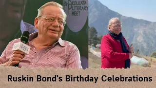 Iconic Writer Ruskin Bond's 90th Birthday Celebrations in Mussoorie