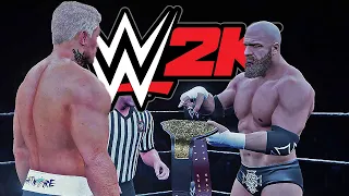 Cody Rhodes vs Triple H | WWE 2K