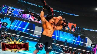 WWE 2K19 WrestleMania 35 Seth Rollins vs Brock Lesnar | Prediction Highlights