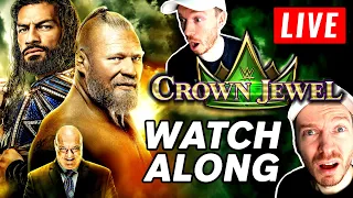 🔴 WWE CROWN JEWEL 2021 LIVE REACTION Watch Along