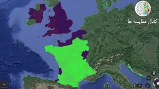 جنگ های صد ساله ی فرانسه و انگلیس در یک دقیقه