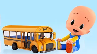 Las ruedas del autobús 🚌 y más canciones infantiles👨🏻‍🦲👧🏻 CLEO Y CUQUÍN 👨🏻‍🦲👧🏻 | El Reino Infantil