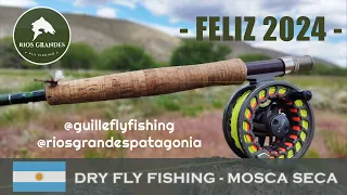SPRING CREEK DRY FLY FISHING - PESCA CON MOSCA SECA #flyfishing #dryfly #springcreek