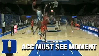 Duke's Jalen Johnson Delivers A Dunk For The Ages | ACC Must See Moment