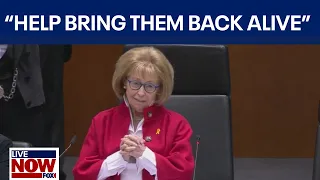 Israel-Hamas war: Holocaust survivor pleads for hostages to be brought back | LiveNOW from FOX