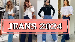 JEANS En Moda y Tendencia para 2024 Que te Harán Lucir Actual y Moderna