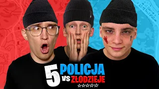 GTA V POLICJA VS ZŁODZIEJE 5 #1 🚨