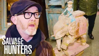 Drew Purchases Indian Peacock & Elephant Decorative Pieces | NEW Salvage Hunters