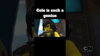 Cole is such a genius #ninjago #dragonsrising #ninjagodragonsrising  #legoninjago #funny #short