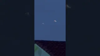 UFO’s over tiki island last night…