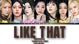 LIKE THAT (BABYMONSTER)그렇게 CODED LYRICS COLOR ENG/ROM/KOR