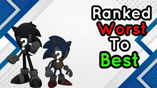 Sonic Forces Speed Battle: All Commons RANKED