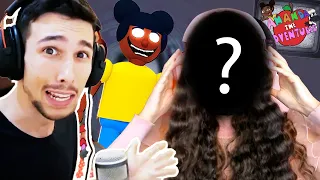 FACE REVEAL di MIA SORELLA su AMANDA L' AVVENTURIERA!! | Amanda Roblox