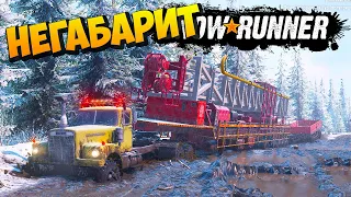 SnowRunner 2020 - Негабарит, Прицеп и Без Лебедки. Возможно? (SpinTires, MudRunner) Аляска #3