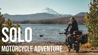 Solo Motorcycle Adventure & Camping - Oregon Backcountry (BDR Routes 5-6)