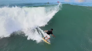 SURF WHEN GLASSY WAVE IN GERUPUK DONDON | SURFING LOMBOK 28 JULY 2021