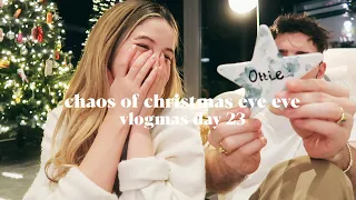 The Chaos Of Christmas Eve Eve | Vlogmas Day 23
