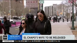 Wife of drug kingpin "El Chapo" to be released from prison