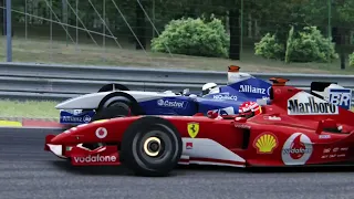 A 1v1 race with a friend - Spa-Francorchamps (F2004)