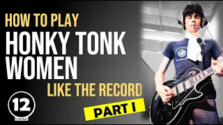 Honky Tonk Women - Rolling Stones | Guitar Lesson - Part 1